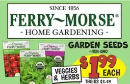Ollie's FERRY-MORSE GARDEN SEEDS offer