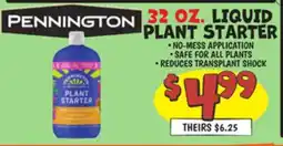 Ollie's PENNINGTON LIQUID PLANT STARTER offer