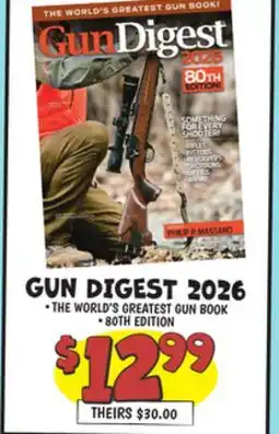Ollie's GUN DIGEST 2026 offer