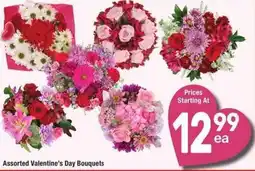 Albertsons Assorted Valentine's Day Bouquets offer