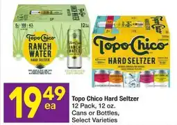 Albertsons Topo Chico Hard Seltzer offer