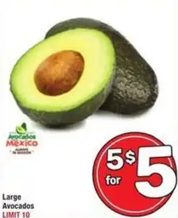 Albertsons Large Avocados offer