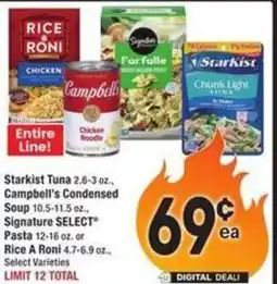 Albertsons Starkist Tuna,Campbell's Condensed Soup offer