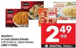 Albertsons Stouffer's or Lean Cuisine Entreés offer