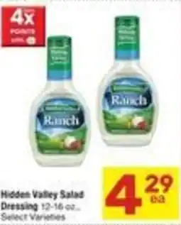 Albertsons Hidden Valley Salad Dressing offer