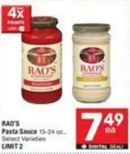 Albertsons Rao's Pasta Sauce offer