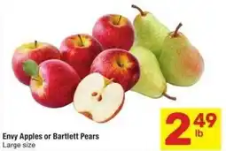 Albertsons Envy Apples or Bartlett Pears offer