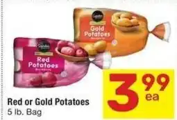Albertsons Red or Gold Potatoes offer