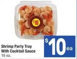 Albertsons Shrimp Party Tray With Cocktail Sauce offer