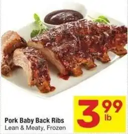 Albertsons Pork Baby Back Ribs offer