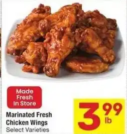 Albertsons Marinated Fresh Chicken Wings offer