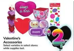 Albertsons Valentine's Accessories offer