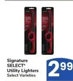 Albertsons Signature SELECT Utility Lighters offer