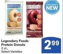 Albertsons Legendary Foods Protein Donuts offer