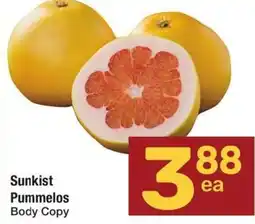 Albertsons Sunkist Pummelos offer
