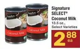 Albertsons Signature SELECT Coconut Milk offer