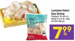 Albertsons Louisiana Select Raw Shrimp offer