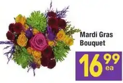 Albertsons Mardi Gras Bouquet offer