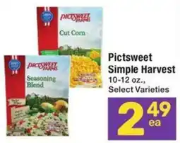Albertsons Pictsweet Simple Harvest offer