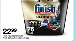 Target Finish Powerball Ultimate 76-ct. dishwasher detergent tabs offer