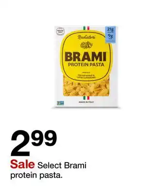 Target Select Brami protein pasta offer