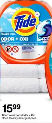 Target Tide Power Pods Odor + Oxi 32 ct offer