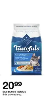Target Blue Buffalo Tastefuls 5-lb. dry cat food offer