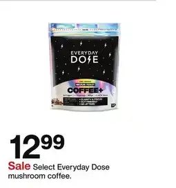 Target Select Everyday Dose mushroom coffee offer