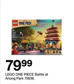 Target LEGO ONE PIECE Battle at Arlong Park 75638 offer