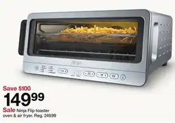 Target Ninja Flip toaster oven & air fryer offer