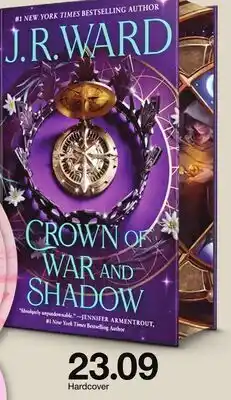 Target J.R. Ward Crown of War and Shadow Hardcover offer
