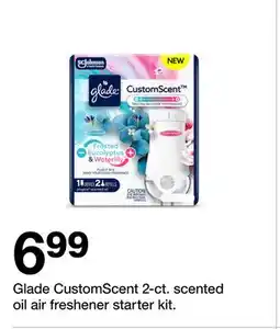 Target Glade CustomScent 2-ct. scented oil air freshener starter kit offer