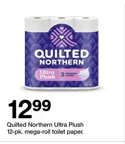 Target Quilted Northern Ultra Plush 12-pk. mega-roll toilet paper offer