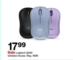 Target Logitech M240 wireless mouse offer