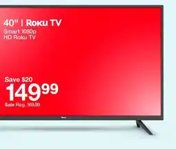Target 40 Smart 1080p HD Roku TV offer