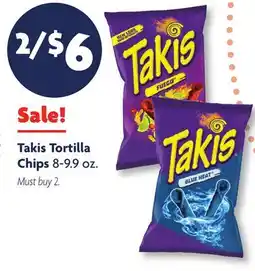Family Dollar Takis Tortilla Chips offer