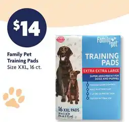 Family Dollar Family Pet Training Pads offer