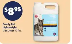 Family Dollar Family Pet Lightweight Cat Litter offer