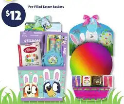 Family Dollar Pre-Filled Easter Baskets offer