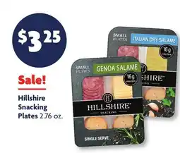 Family Dollar Hillshire Snacking Plates offer
