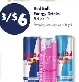 Family Dollar Red Bull Energy Drinks offer