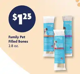Family Dollar Family Pet Filled Bones offer