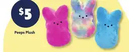 Family Dollar Peeps Plush offer