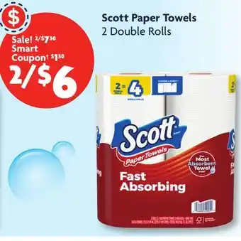 Family Dollar Scott Paper Towels offer