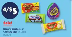 Family Dollar Reese's, Snickers, or Cadbury Eggs offer