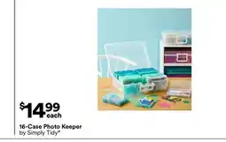 Michaels 16-Case Photo Keeper by Simply Tidy offer