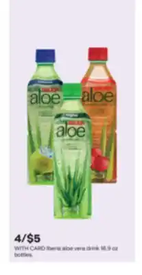 CVS Iberia aloe vera drink offer
