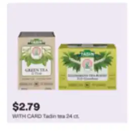 CVS Tadin tea offer