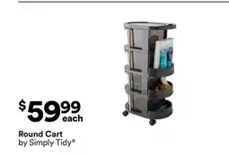 Michaels round Cart by Simply Tidy offer