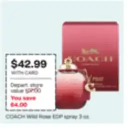 CVS Wild Rose EDP spray 3 oz offer